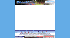 Desktop Screenshot of billet-match.fr